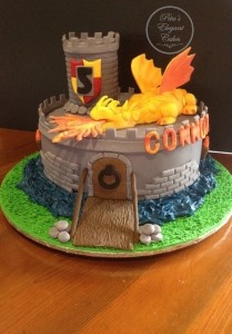 Dragon Castle Cake, Dragons cake, Kids Cake, Occasion Cake, Birthday Cake