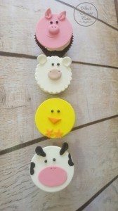 Farm Animal Cupcakes, Kids Farm Animal Cakes, Farm Animal, Cute Cupcakes