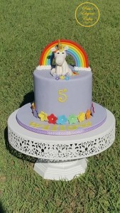 Unicorn Cake, Kids Cake, Rainbow Cake, Flowers on Cake
