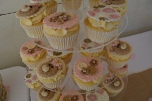 Baby Girl Cupcakes, Teddy Bear Cakes, Vintage Baby Shower Cakes, Vintage Baby Shower Cakes, Teddy Bears and Buttons Cakes
