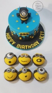 Minions Cake, Kids Minions Cupacakes, Birthday Cake