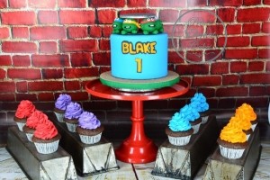 Ninja Turtle Cake, Ninja Turtle Cupcakes, Kids Birthday Cakes, Boys Cakes