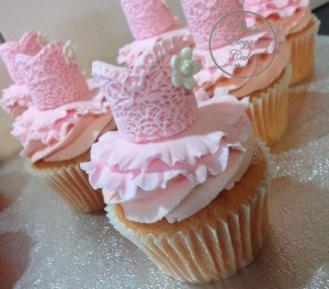 TuTu Cupcakes, Ballet Cupcakes, Pink and Mauve Cupcakes, Girly Cupcakes